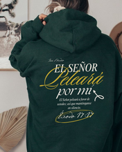 Cargar imagen en el visor de la galería, Polerón Canguro “El Señor peleará por mí”