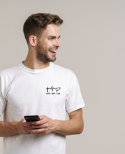 Cargar imagen en el visor de la galería, Polera Unisex “Faith Hope Love Lateral".