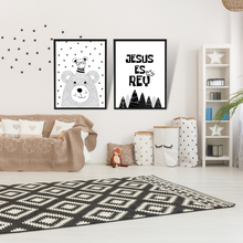 Cargar imagen en el visor de la galería, Deco Dúo Kids "Jesus es Rey"
