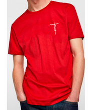 Cargar imagen en el visor de la galería, Polera unisex "Jesús cruz Lateral"
