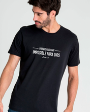 Cargar imagen en el visor de la galería, Polera Unisex "Nada hay Imposible".