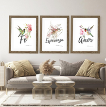 Cargar imagen en el visor de la galería, Deco Trilogía "Colibríes"