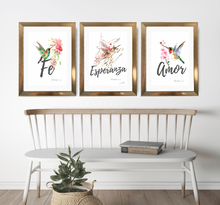 Cargar imagen en el visor de la galería, Deco Trilogía "Colibríes"