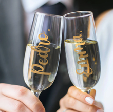 Cargar imagen en el visor de la galería, Boda Copas novios