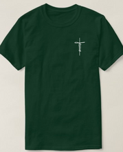 Cargar imagen en el visor de la galería, Polera unisex "Jesús cruz Lateral"