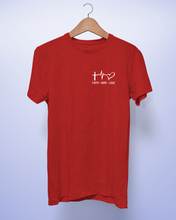 Cargar imagen en el visor de la galería, Polera Unisex “Faith Hope Love Lateral".