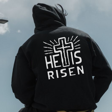 Cargar imagen en el visor de la galería, Poleron canguro &quot;He is risen.&quot;
