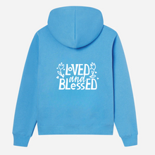Cargar imagen en el visor de la galería, Poleron canguro &quot;Loved and Blessed”
