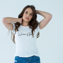Cargar imagen en el visor de la galería, Polera Mujer &quot;Woman of god&quot;
