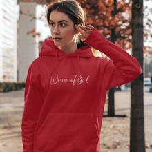 Cargar imagen en el visor de la galería, Poleron Canguro &quot;Woman of God&quot;
