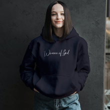 Cargar imagen en el visor de la galería, Poleron Canguro &quot;Woman of God&quot;

