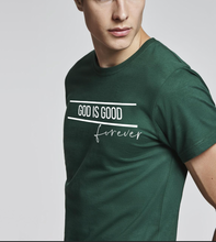 Cargar imagen en el visor de la galería, Polera unisex &quot;God is good&quot;.
