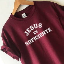 Cargar imagen en el visor de la galería, Polera Unisex &quot;Jesús es suficiente&quot;

