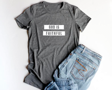Cargar imagen en el visor de la galería, Polera mujer &quot;God is Faithful&quot;
