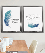 Cargar imagen en el visor de la galería, Deco Dúo &quot;Plumas&quot;
