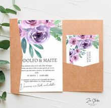 Cargar imagen en el visor de la galería, Boda Invitación &quot;Fidelidad&quot;
