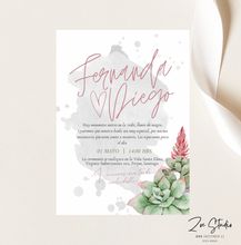 Cargar imagen en el visor de la galería, Boda Invitación &quot;Gratitud&quot;
