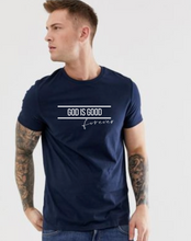 Cargar imagen en el visor de la galería, Polera unisex &quot;God is good&quot;.
