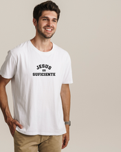 Cargar imagen en el visor de la galería, Polera Unisex &quot;Jesús es suficiente&quot;
